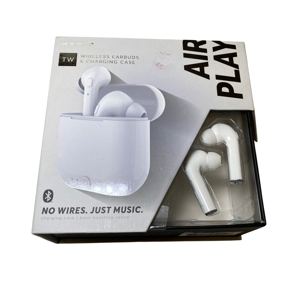 HYPE TW Air Play Wireless‎ Bluetooth Earbuds Charging Case HY-PRO-12 Open Box